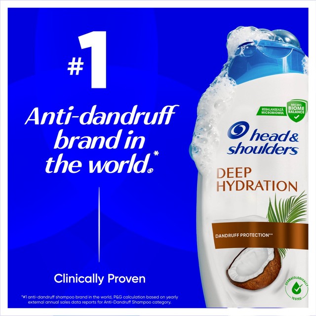 Head & Shoulders Deep Hydration shampoo 400ml, UK version