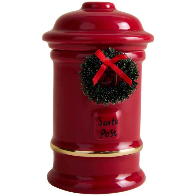 M&S MCC Post Box Candle Red Mix, imported from the UK