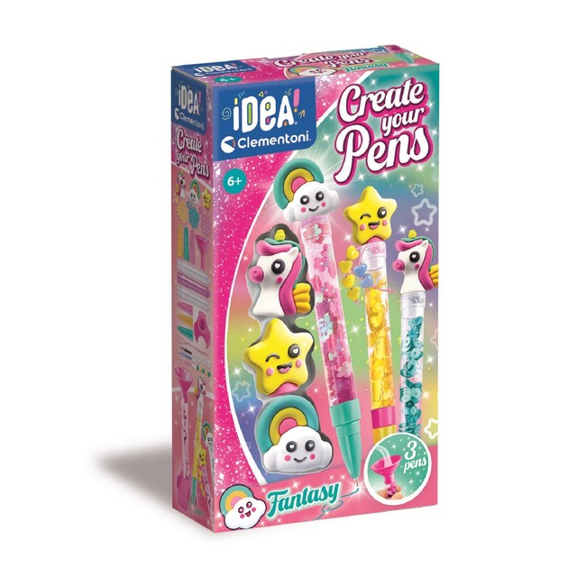 Clementoni Create Your Fantasy Pens Set - British product