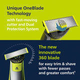 Philips OneBlade Face & Body electric shaver, imported from the UK