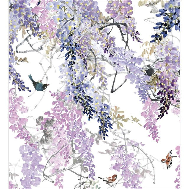 Woodmansterne Wisteria Falls notecards 14.6x13cm (British brand)
