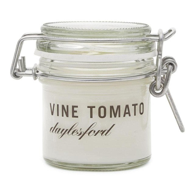 Daylesford Organic vine tomato scented candle small 80g - British product