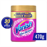 Vanish fabric stain remover powder for colours 470g (British brand)