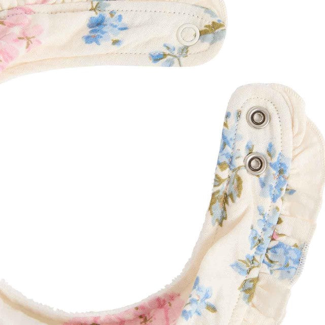 M&S Girls Floral Bibs One Size, imported from the UK