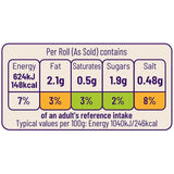Ocado wholemeal baps 4 pack, imported from the UK