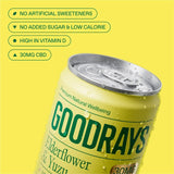 Goodrays CBD Drink Elderflower & Yuzu 4 x 250ml, UK version