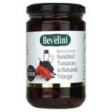 Bevelini sundried tomatoes in balsamic vinegar 310g jar - British product
