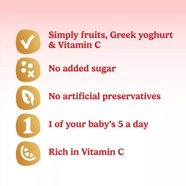 Cow & Gate forest fruit smoothie baby pouch 100g - British product