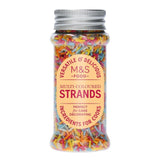 M&S Multi Coloured Strand Sprinkles 70g, imported from the UK