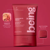 Being Goodbye Frizz Smoothing Shampoo tube - British product
