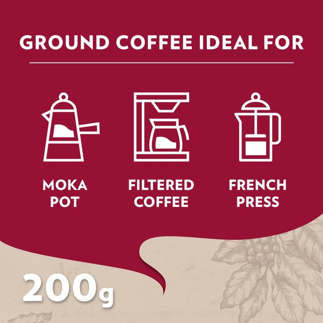 Lavazza Tales of Italy Naples ground coffee 200g, UK version