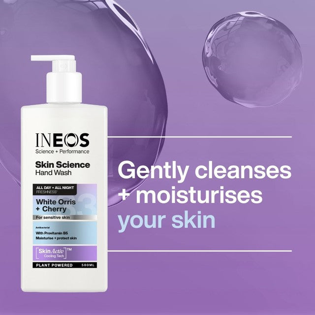 INEOS White Orris & Cherry hand wash 500ml, UK version