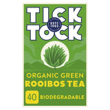 Tick Tock rooibos green tea bags 40 per pack (British brand)