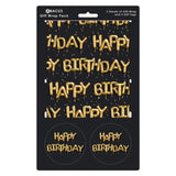 Abacus Birthday Balloons gift wrap pack 2 pack - British product