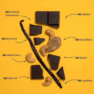 HU Master Cashew Butter & Pure Vanilla Bean Mørk Sjokoladebar 60g