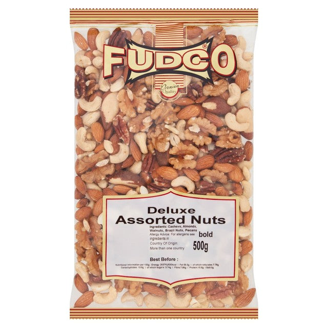 Fudco assorted nut mix 500g - British product