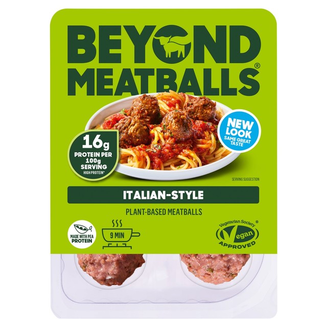 Beyond Meat Italian style plant-based meatballs 200g - British product