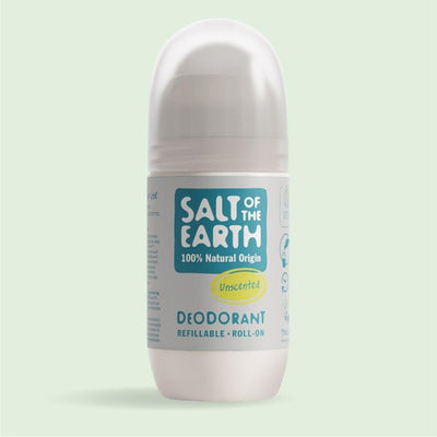 Salt of the Earth Déodorant Naturel Sans Parfum Rechargeable Roll-on 75ml