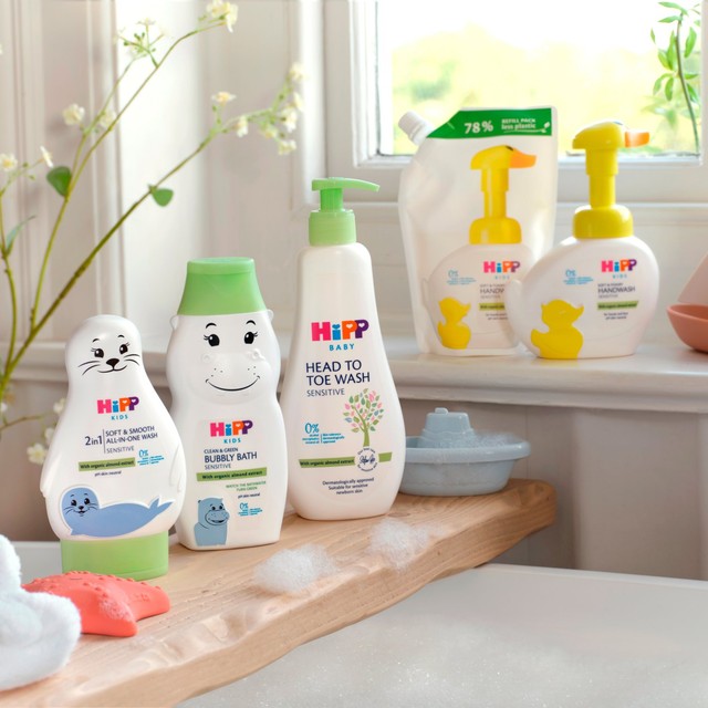 HiPP baby body wash 400ml, UK version