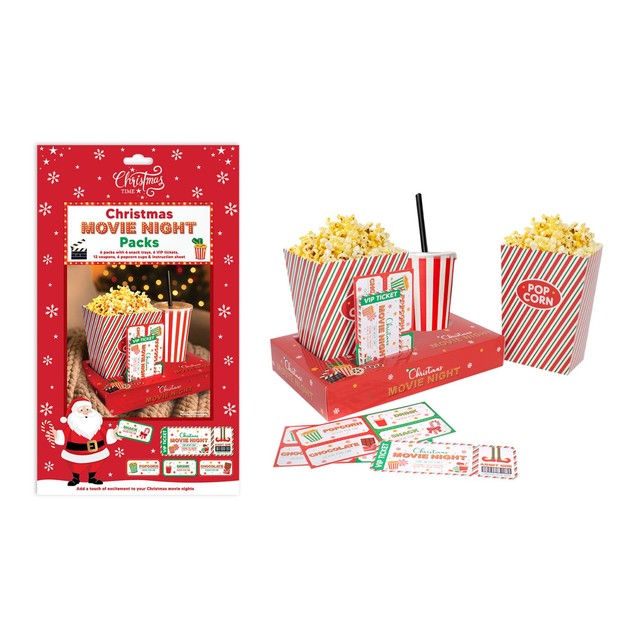 RSW International Christmas Movie Night Pack for 6 (British brand)