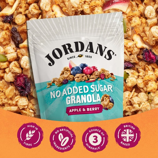 Jordans Apple and Berry granola 425g, UK version