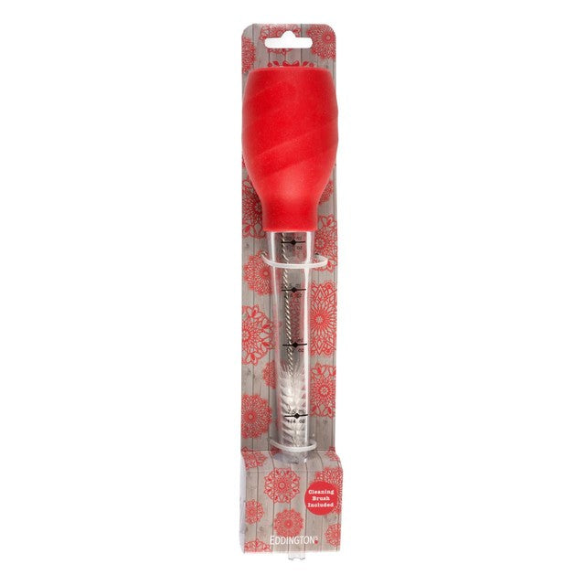 Eddingtons Red Top Turkey Baster 28cm, imported from the UK