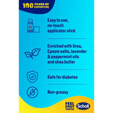 Scholl cracked heel repair restoring balm stick (British brand)
