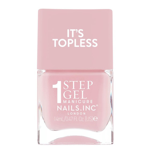 Nails Inc Topless nail polish in Florence shade - British product