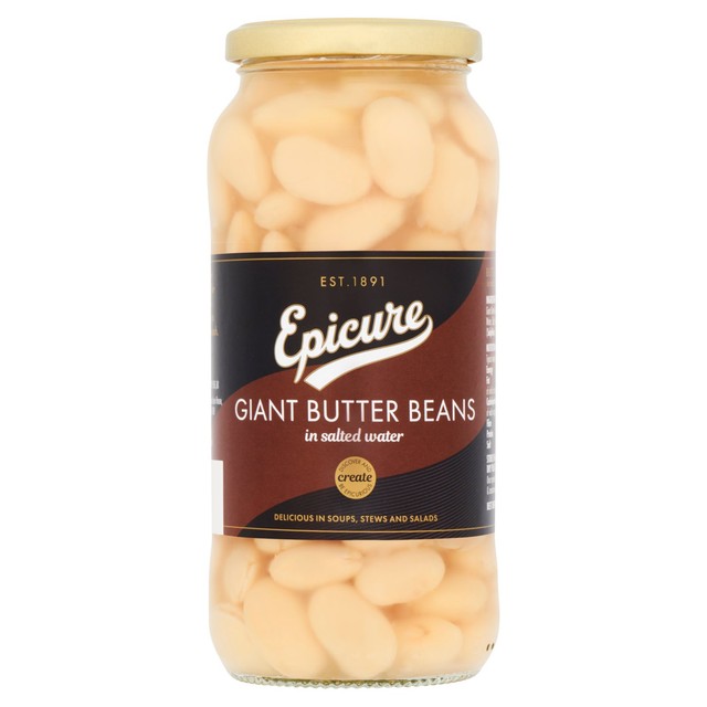 Epicure giant butter beans in water 540g - British product