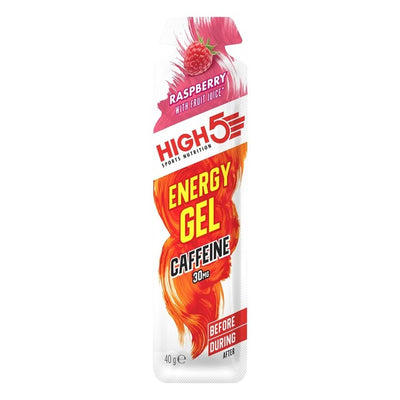 M&S HIGH5 Energy Gel Caffeine Raspberry 40g- Buy online at McGrocer