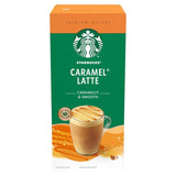 Starbucks caramel latte instant coffee sachets (British brand)