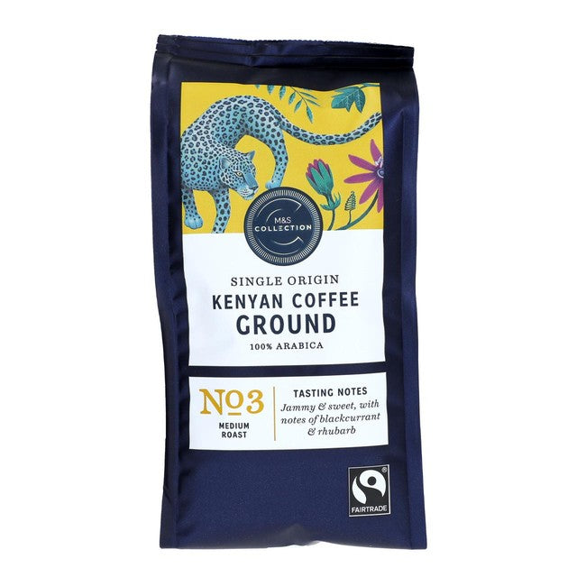 M&S Kenyan ground coffee 227g, imported from the UK