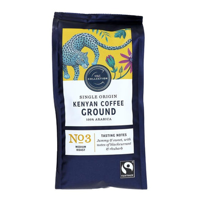 M&S M&S Fairtrade Kenyan Ground Coffee 227g- Buy online at McGrocer
