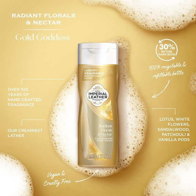 Imperial Leather Radiant Florals and Nectar shower gel 250ml, UK version