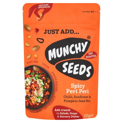 M&S Munchy Seeds Spicy Piri-Piri Savoury Sprinkle Roasted Seeds 125g- Buy online at McGrocer