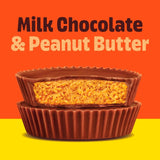 Reese's peanut butter cups milk chocolate coated 77g, imported from the UK