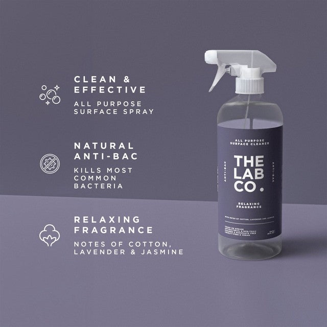 The Lab Co. Relaxing all-purpose cleaner spray 750ml (British brand)