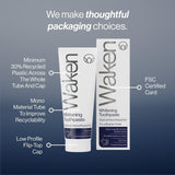 Waken whitening toothpaste peppermint 75ml - British product