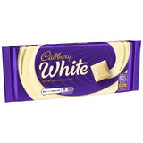 Cadbury white chocolate bar 180g - British product
