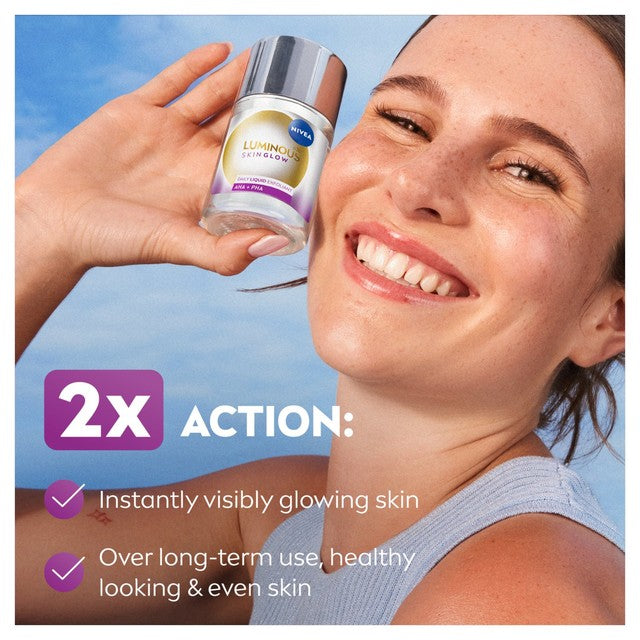 Nivea Luminous 630 Exfoliant 100ml, imported from the UK