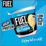 FUEL10K vanilla rice pudding 210g - British product