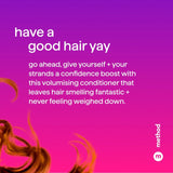 Method Pure Peace hair conditioner, UK version