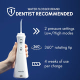 Waterpik Cordless Plus white water flosser (British brand)