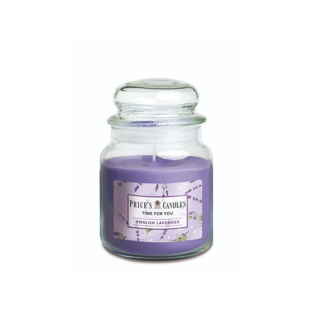 Prices English Lavender jar candle 340g, imported from the UK