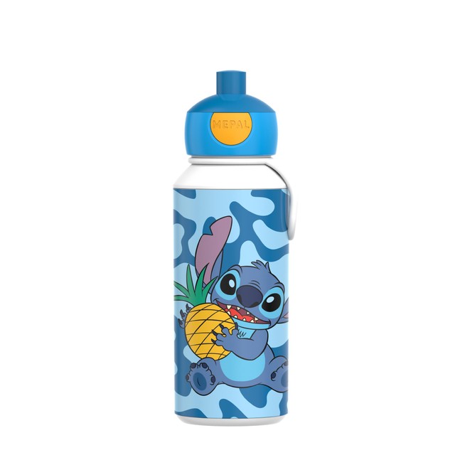 Mepal pop-up drinking bottle Stitch 400ml, imported from the UK