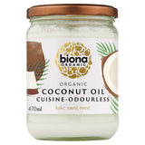 Biona Organic Mild Coconut Oil Cuisine 470ml - British product
