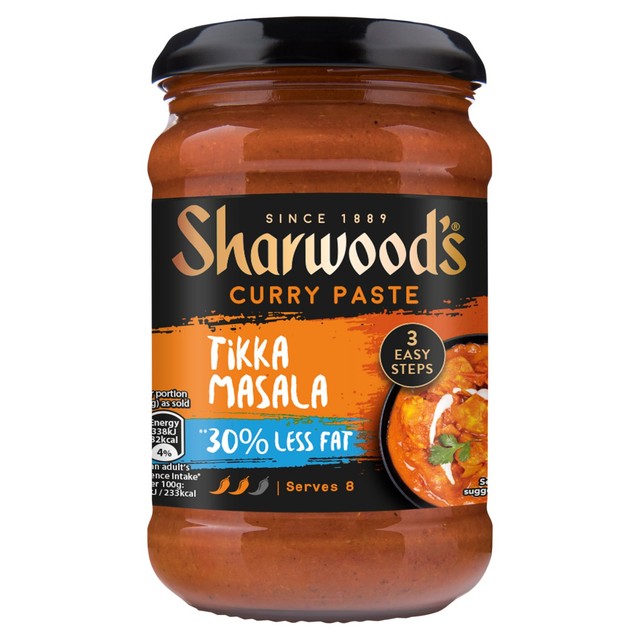 Sharwood's Tikka Masala Curry Paste jar - British product