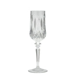 Shatterproof Crystal-Look Wine Glass with 6 Card Place Settings, 7cm Height