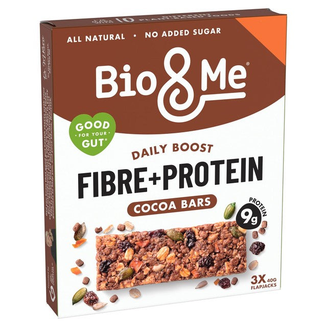 Bio & Me GF Cocoa Protein Bar 3x40g - British product