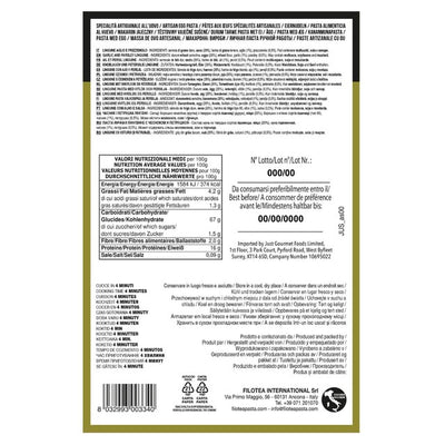 Filotea Knoblauch und Petersilie Linguine Eiernudeln 250g